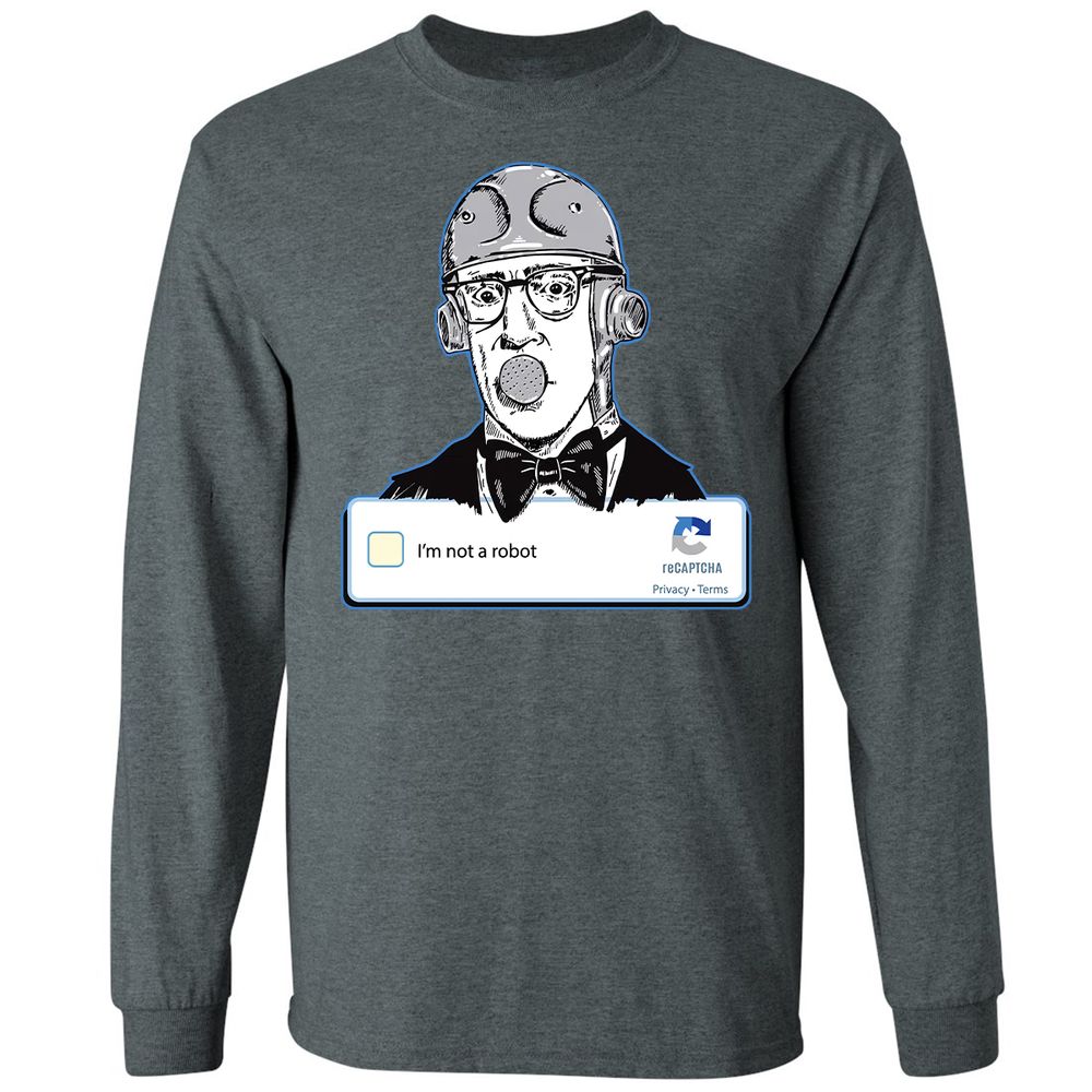 Long Sleeve T-Shirt - PA2GLWY9 - Dark Heather - 15