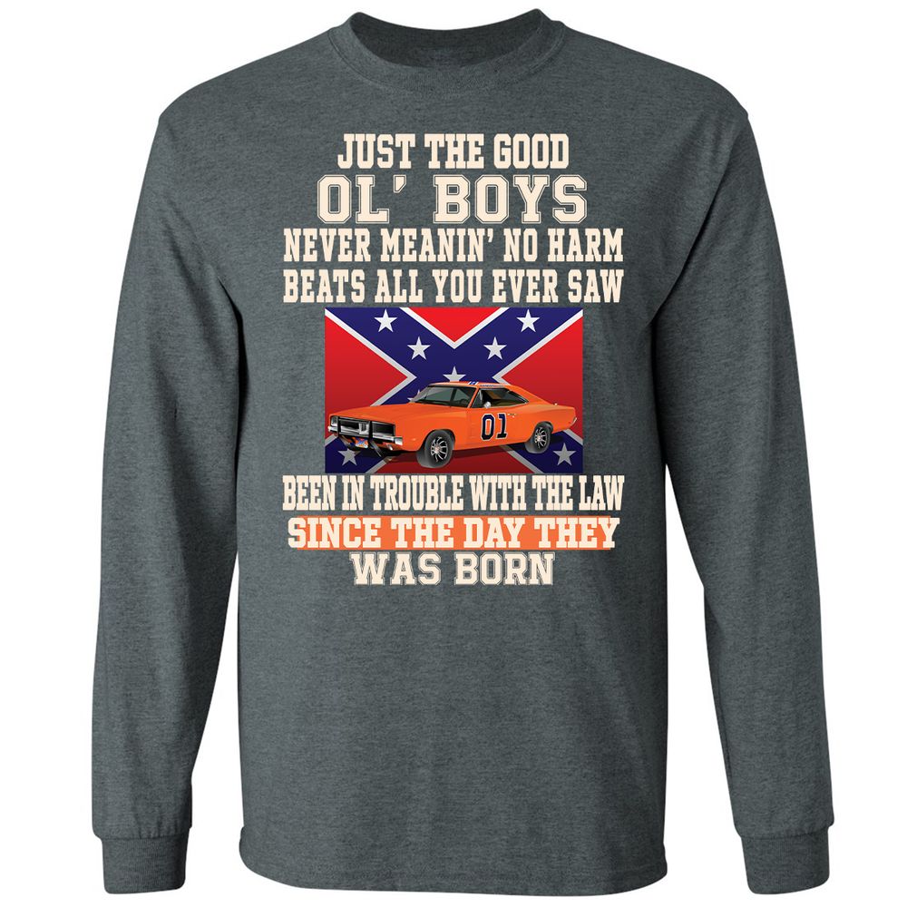 Long Sleeve T-Shirt - CTJQDAXR - Dark Heather - 15