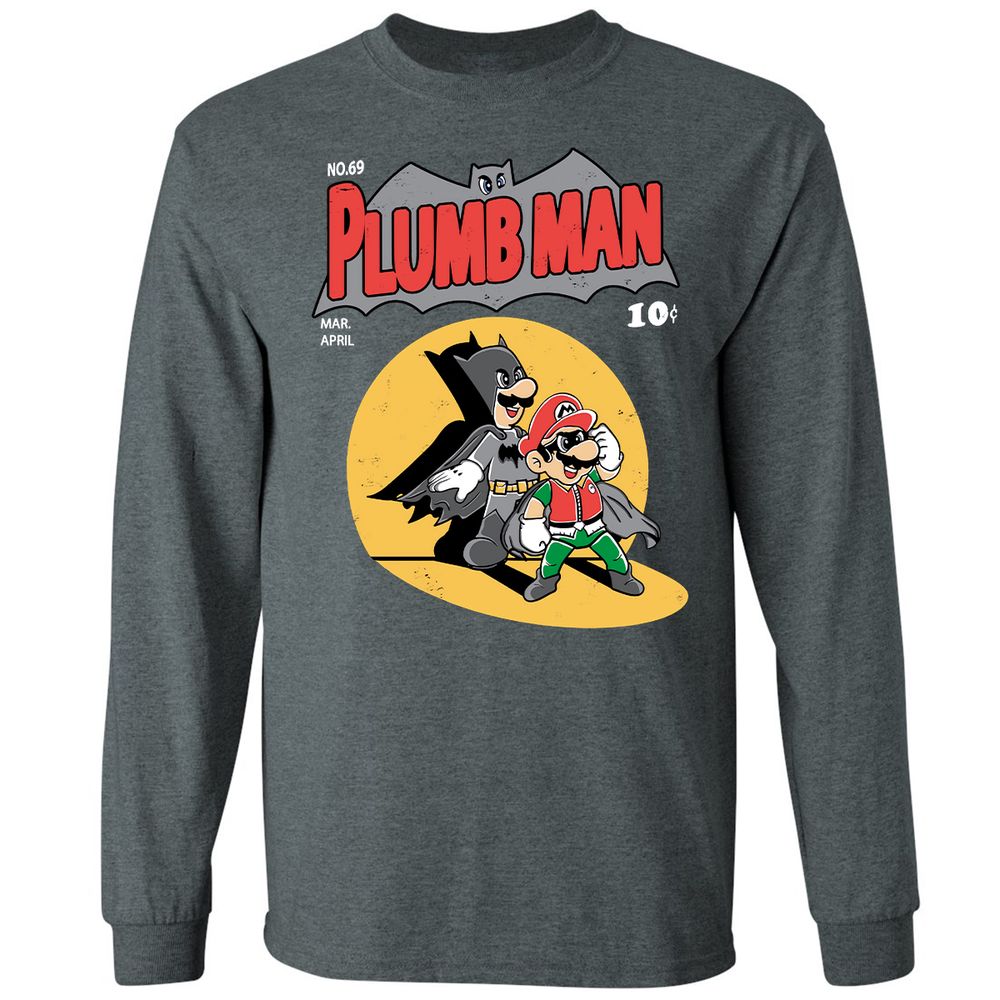 Long Sleeve T-Shirt - SCDXR6J1 - Dark Heather - 15