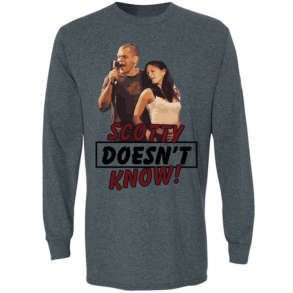 He Doesn't Know - Dark Heather - 15