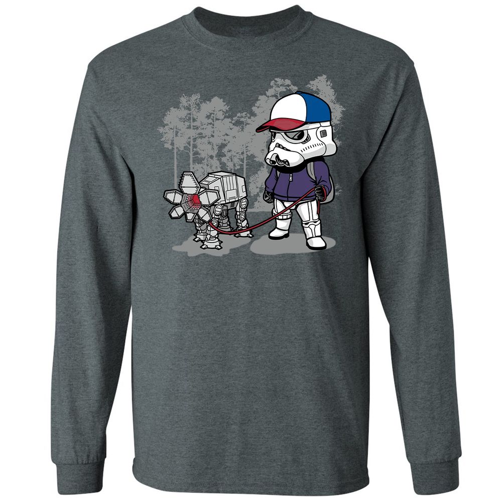 Long Sleeve T-Shirt - F193JLH8 - Dark Heather - 15