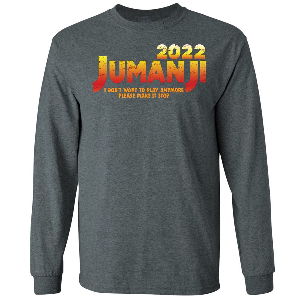 Long Sleeve T-Shirt - WD7WBZV5 - Dark Heather - 15