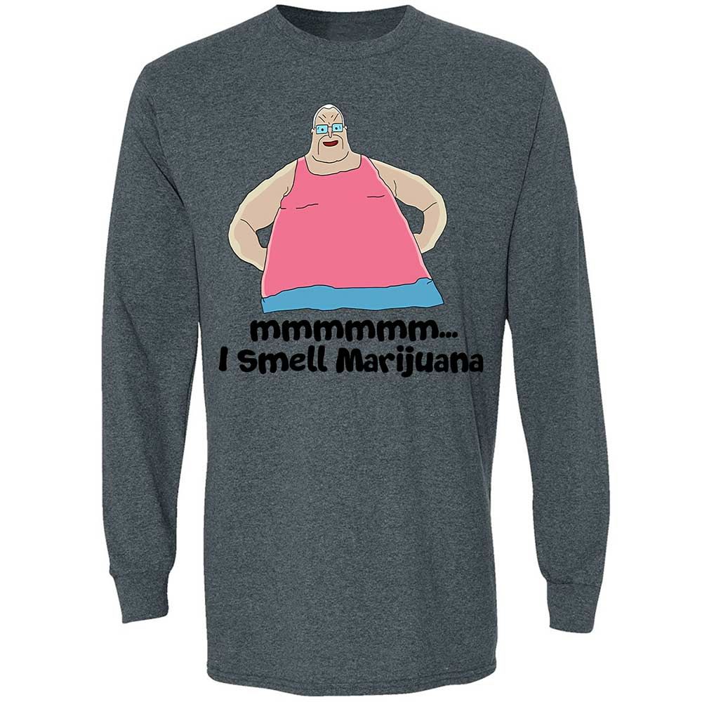 Long Sleeve T-Shirt - KK7PRJ7G - Dark Heather - 15