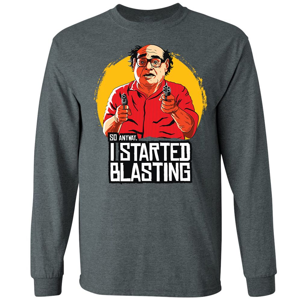 Long Sleeve T-Shirt - MUXSD8YM - Dark Heather - 15