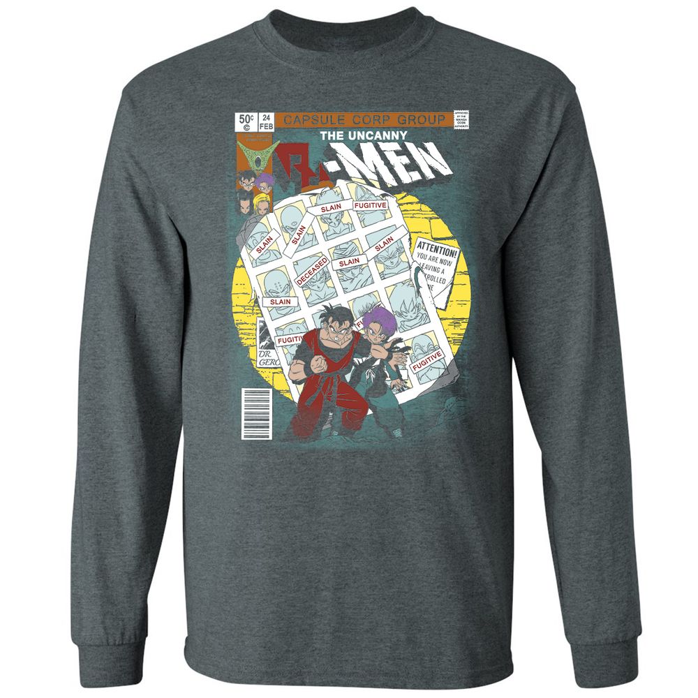 Long Sleeve T-Shirt - JLXT1XJL - Dark Heather - 15