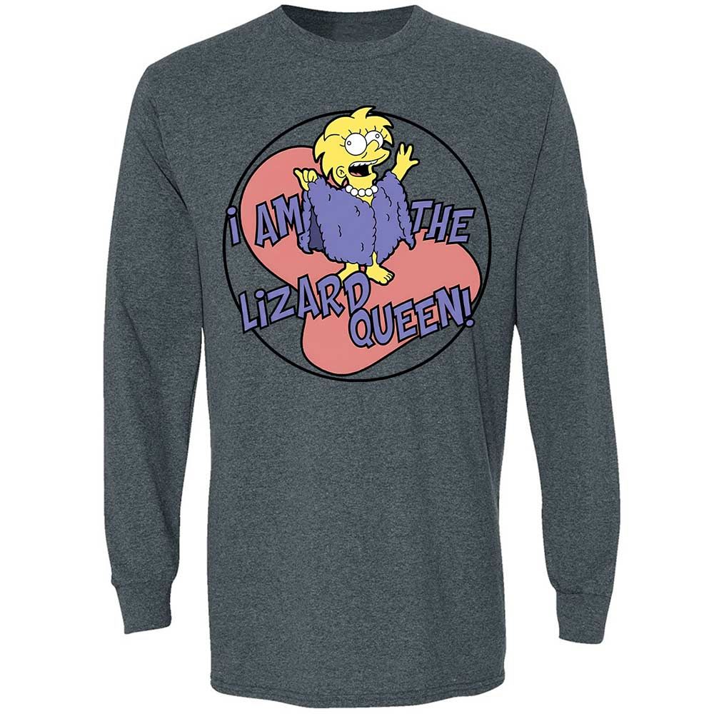 I am the Lizard Queen - Dark Heather - 15