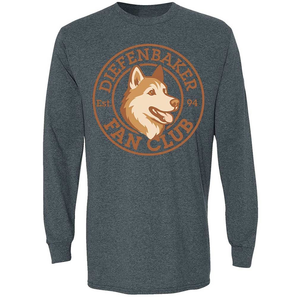 Long Sleeve T-Shirt - 9G9KTCLP - Dark Heather - 15