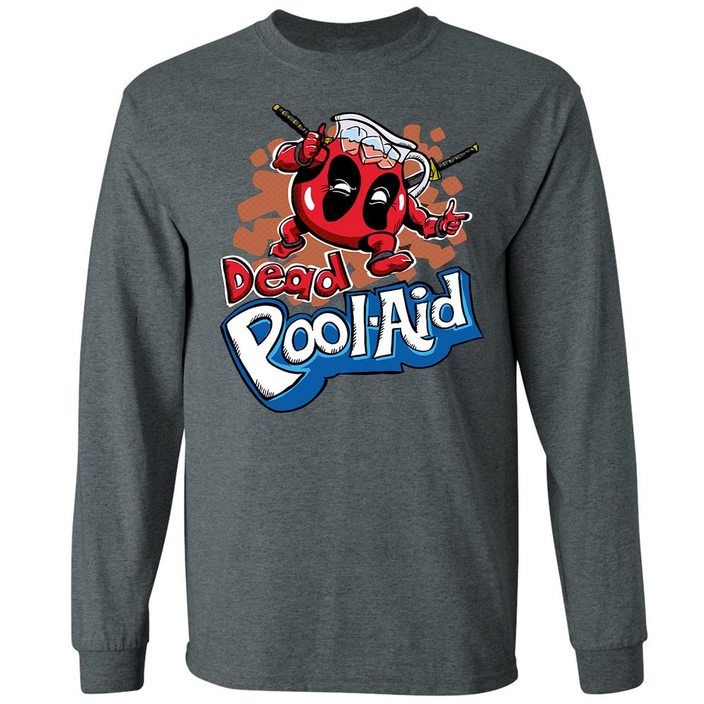 Long Sleeve T-Shirt - Q3EC9H6W - Dark Heather - 15