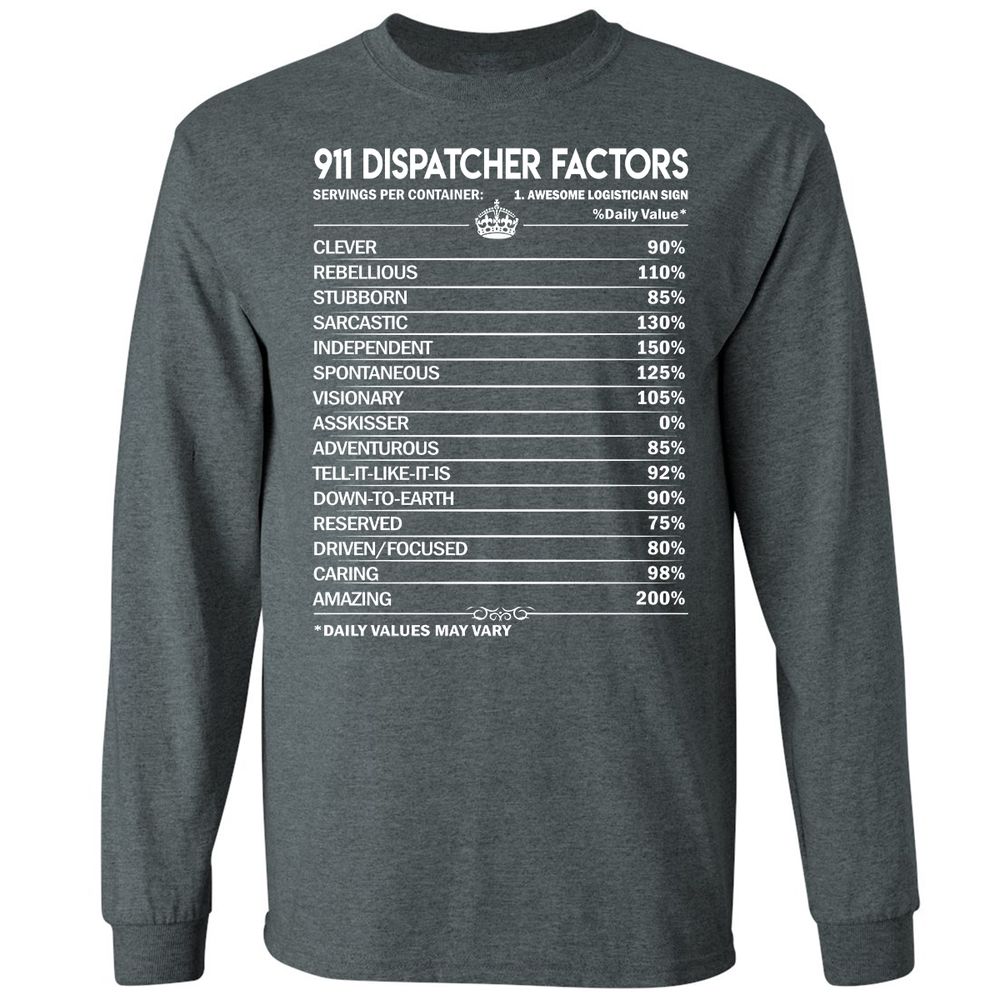 Long Sleeve T-Shirt - N2GZU92U - Dark Heather - 15