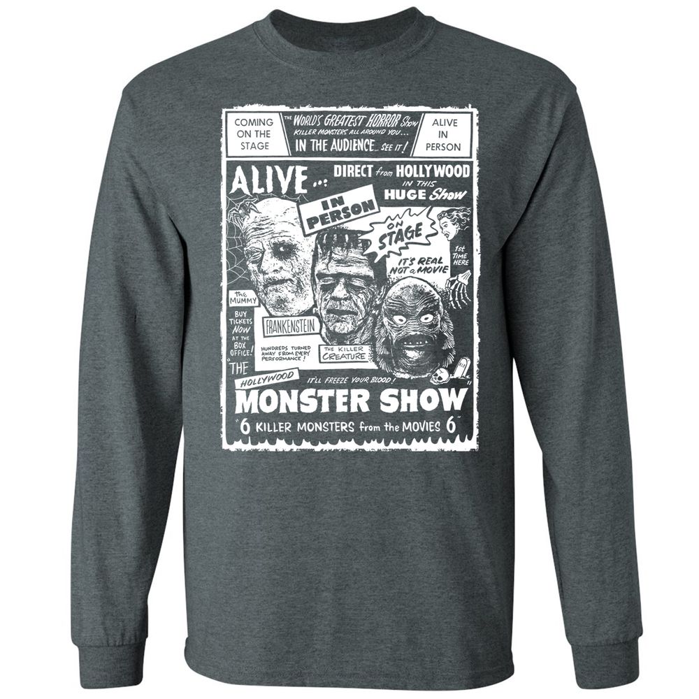 Long Sleeve T-Shirt - 2RHSZ3CL - Dark Heather - 15