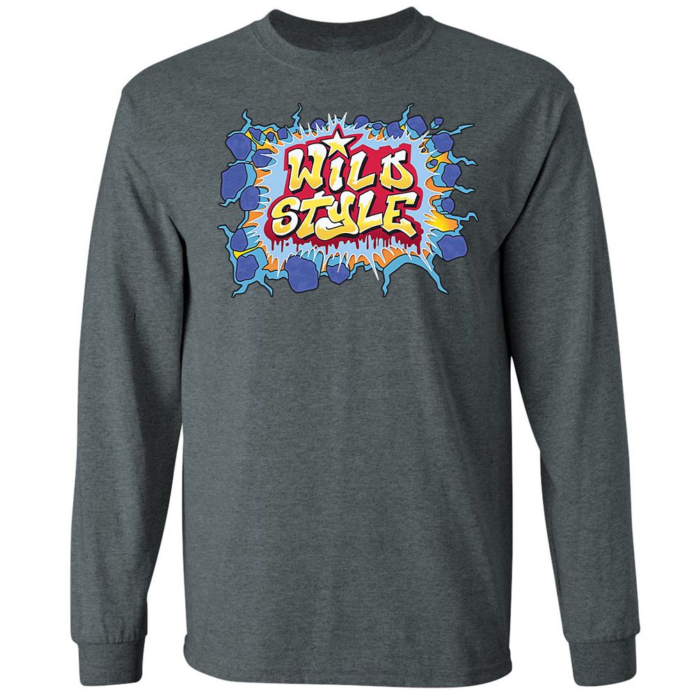 Long Sleeve T-Shirt - Black - Dark Heather - 15