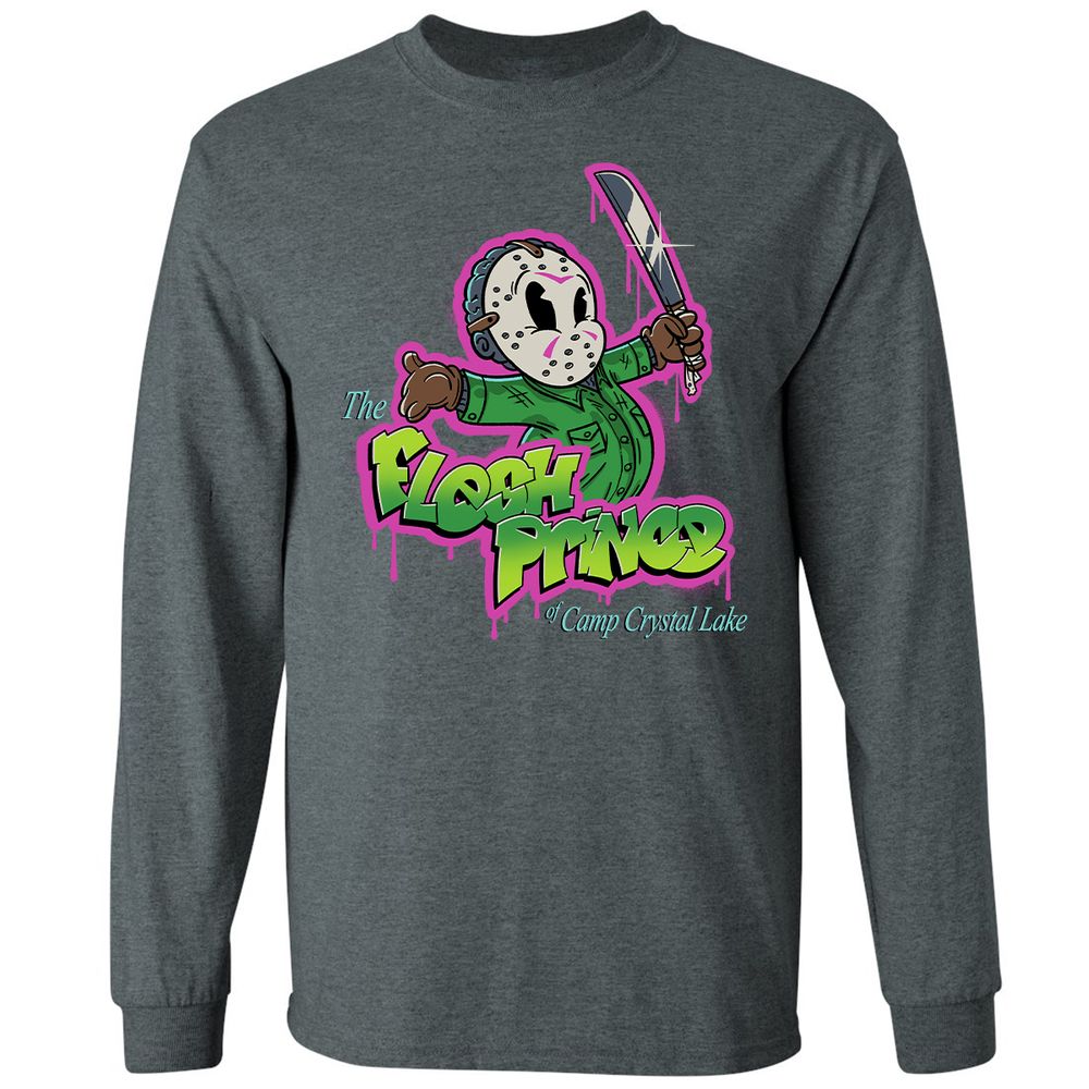 Long Sleeve T-Shirt - QEXSUNZG - Dark Heather - 15