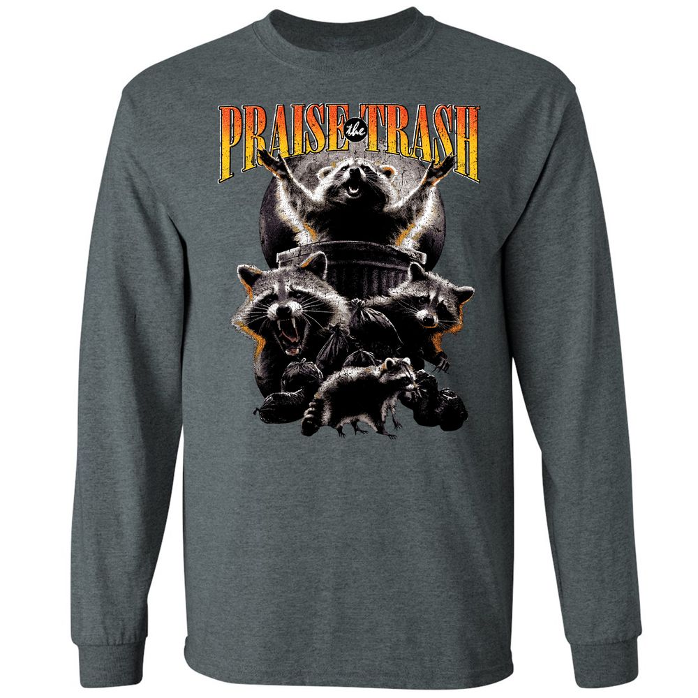 Long Sleeve T-Shirt - 9P8R958A - Dark Heather - 15