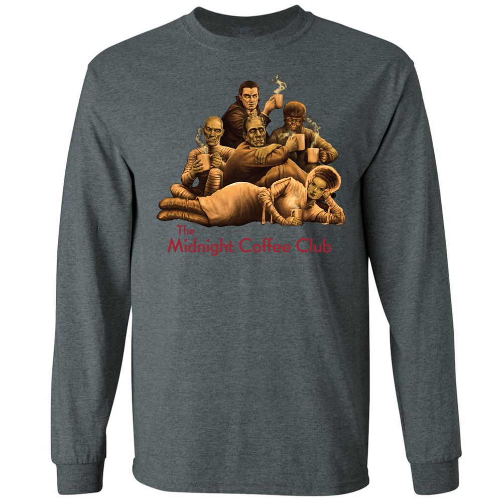 Long Sleeve T-Shirt - 3XCE7C9M - Dark Heather - 15