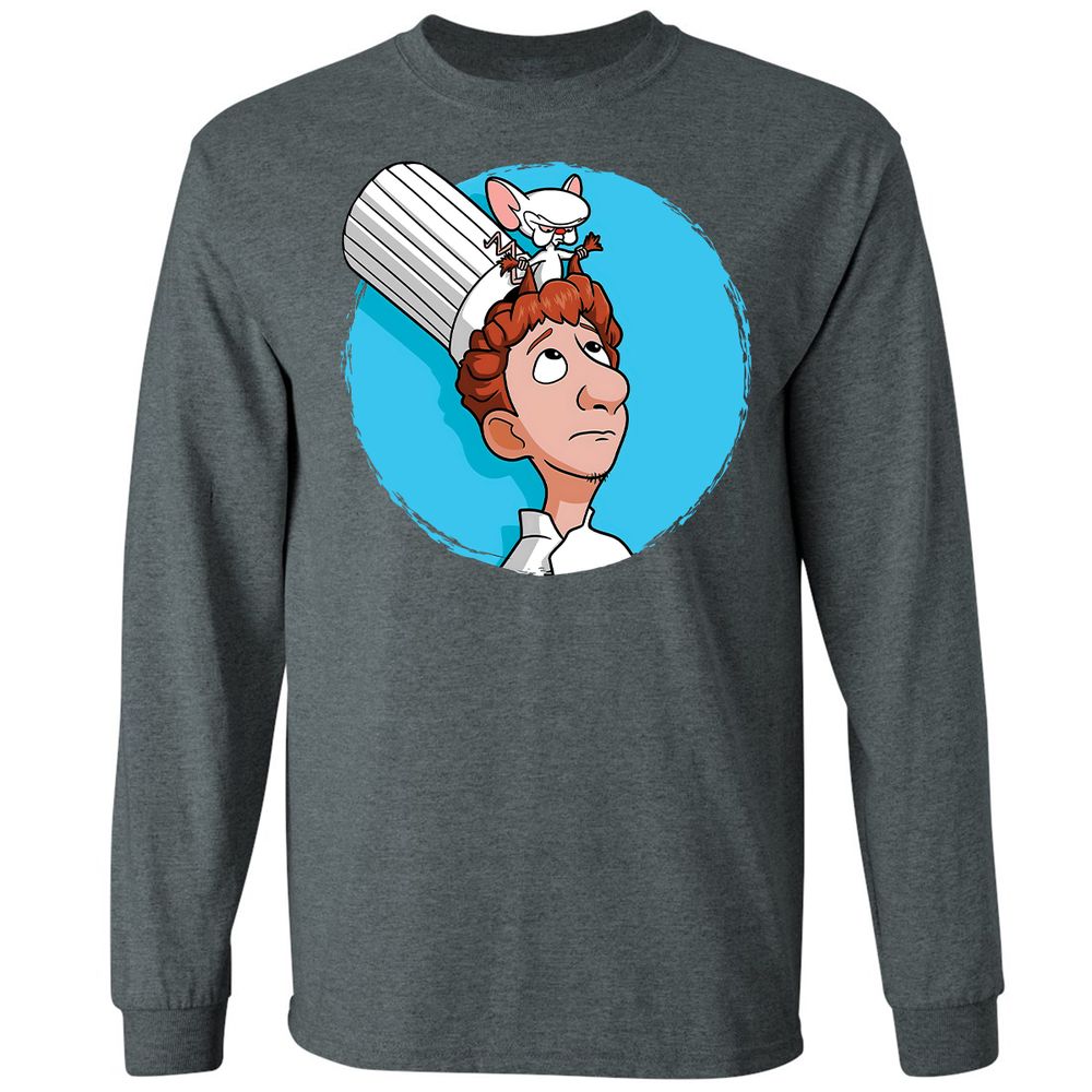 Long Sleeve T-Shirt - 1D4E92VK - Dark Heather - 15