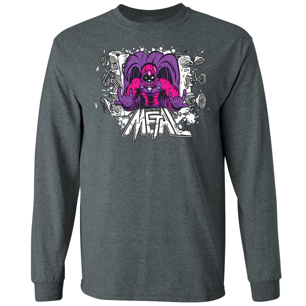 Long Sleeve T-Shirt - W8W4GX6E - Dark Heather - 15