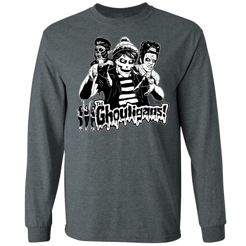 Long Sleeve T-Shirt - SVVUNMNK - Dark Heather - 15