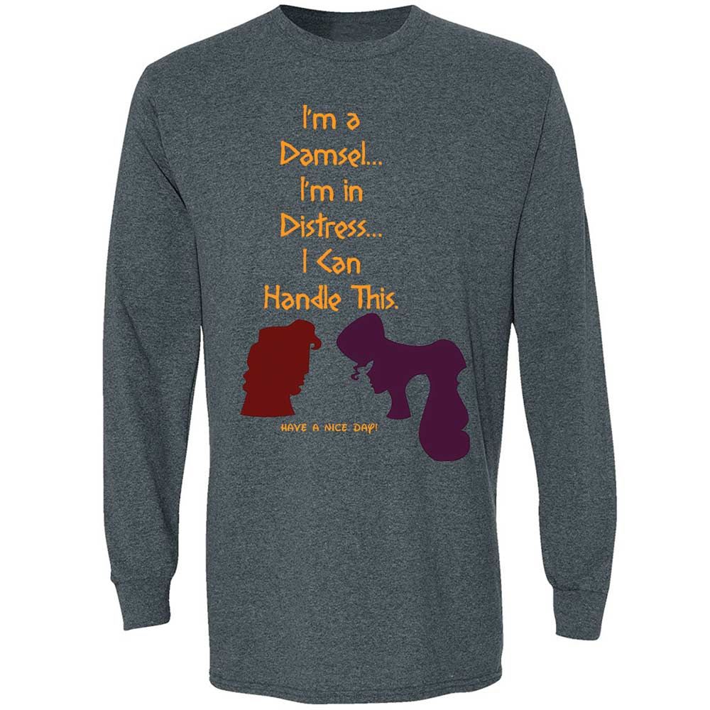 Long Sleeve T-Shirt - WVT8KECV - Dark Heather - 15
