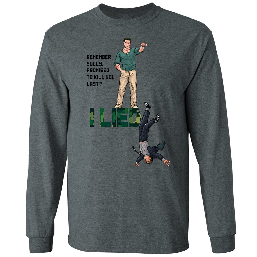 Long Sleeve T-Shirt - EUPC61RN - Dark Heather - 15