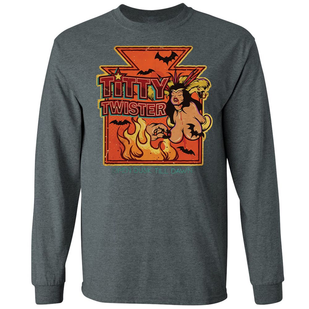 Long Sleeve T-Shirt - CRL3R6YD - Dark Heather - 15