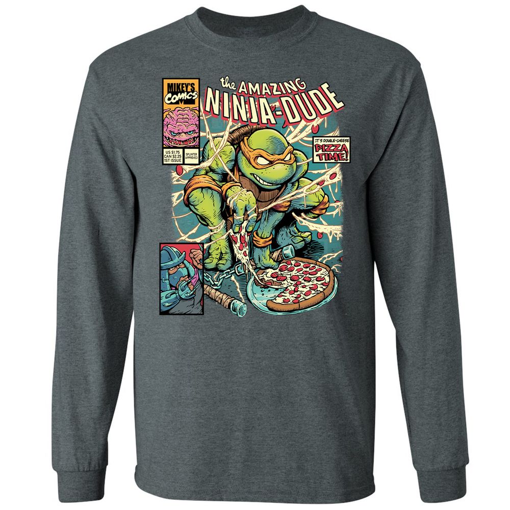 Long Sleeve T-Shirt - RGTUNK8G - Dark Heather - 15