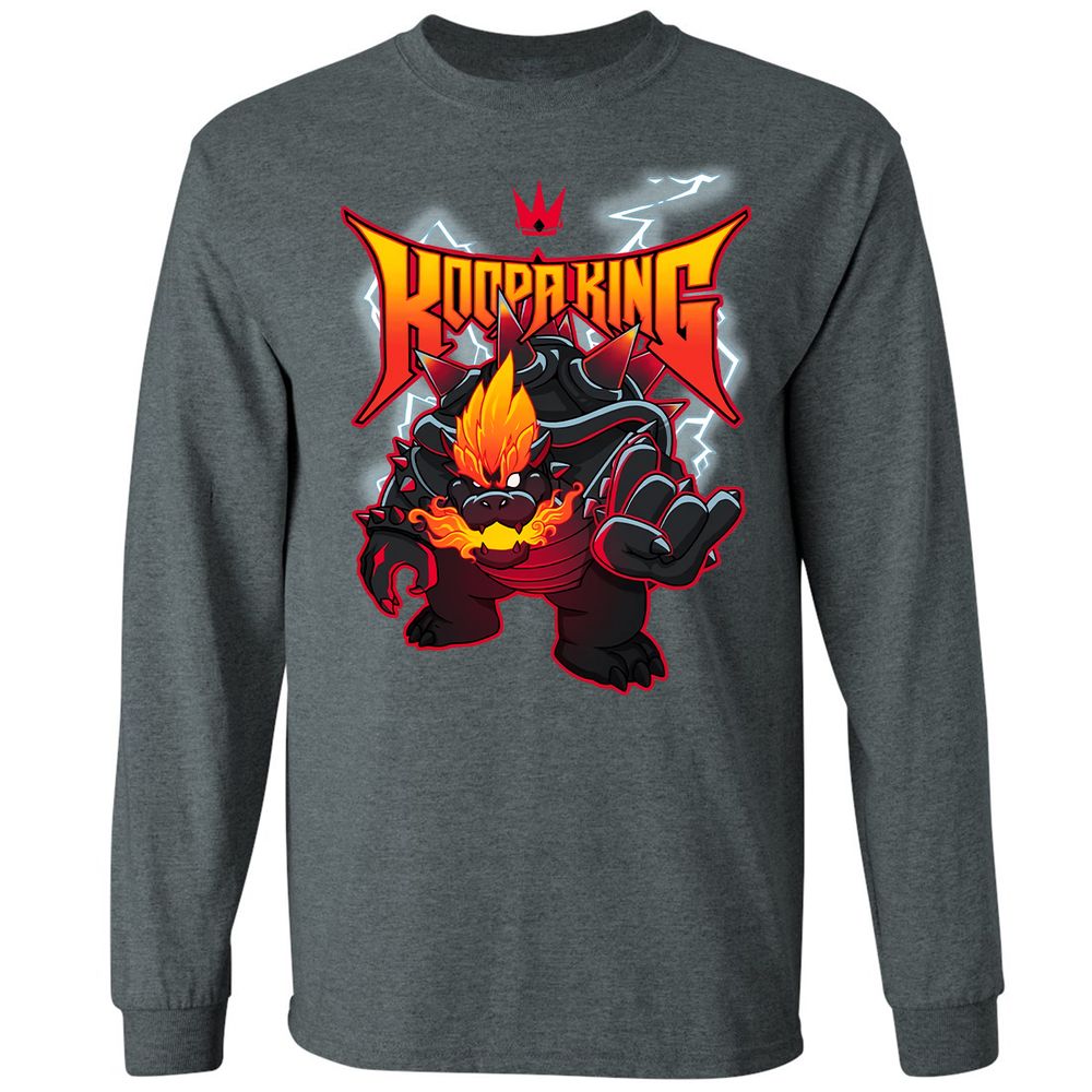 Long Sleeve T-Shirt - 1ZKNP7X8 - Dark Heather - 15