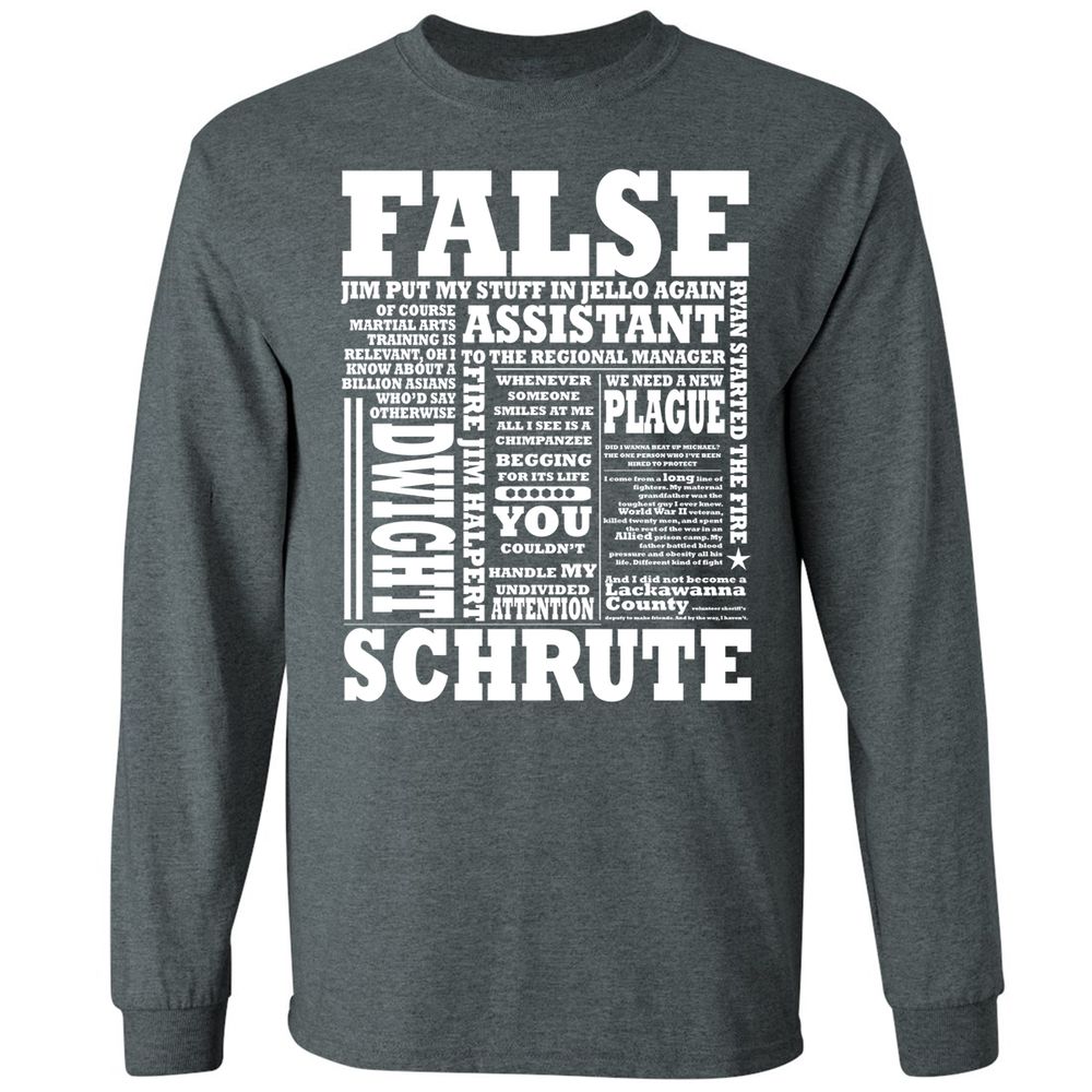 Long Sleeve T-Shirt - R5XZXAWQ - Dark Heather - 15