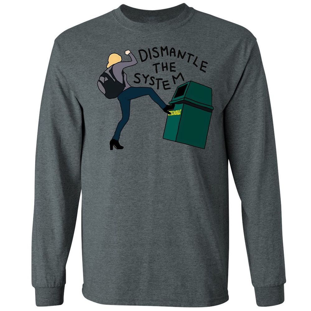 Long Sleeve T-Shirt - ET15W6N8 - Dark Heather - 15