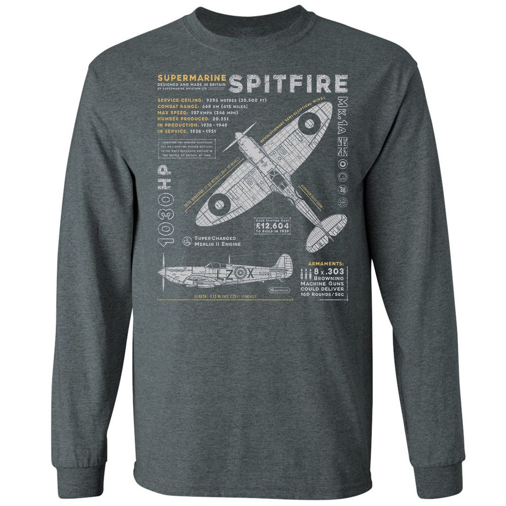 Supermarine Spitfire Essential - Dark Heather - 15