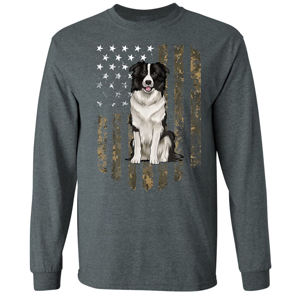 Long Sleeve T-Shirt - 58S89GT3 - Dark Heather - 15