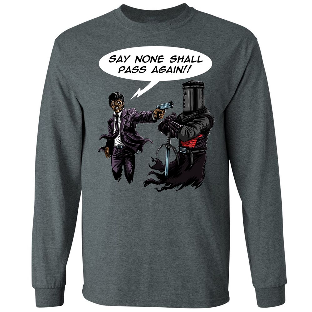 Long Sleeve T-Shirt - H1FD1JRU - Dark Heather - 15