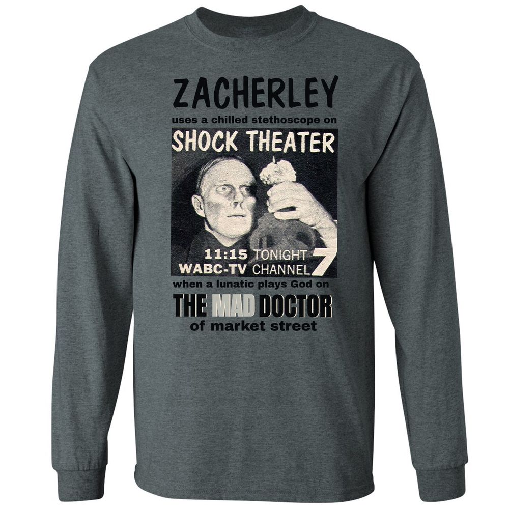 Long Sleeve T-Shirt - H8UPS2RD - Dark Heather - 15
