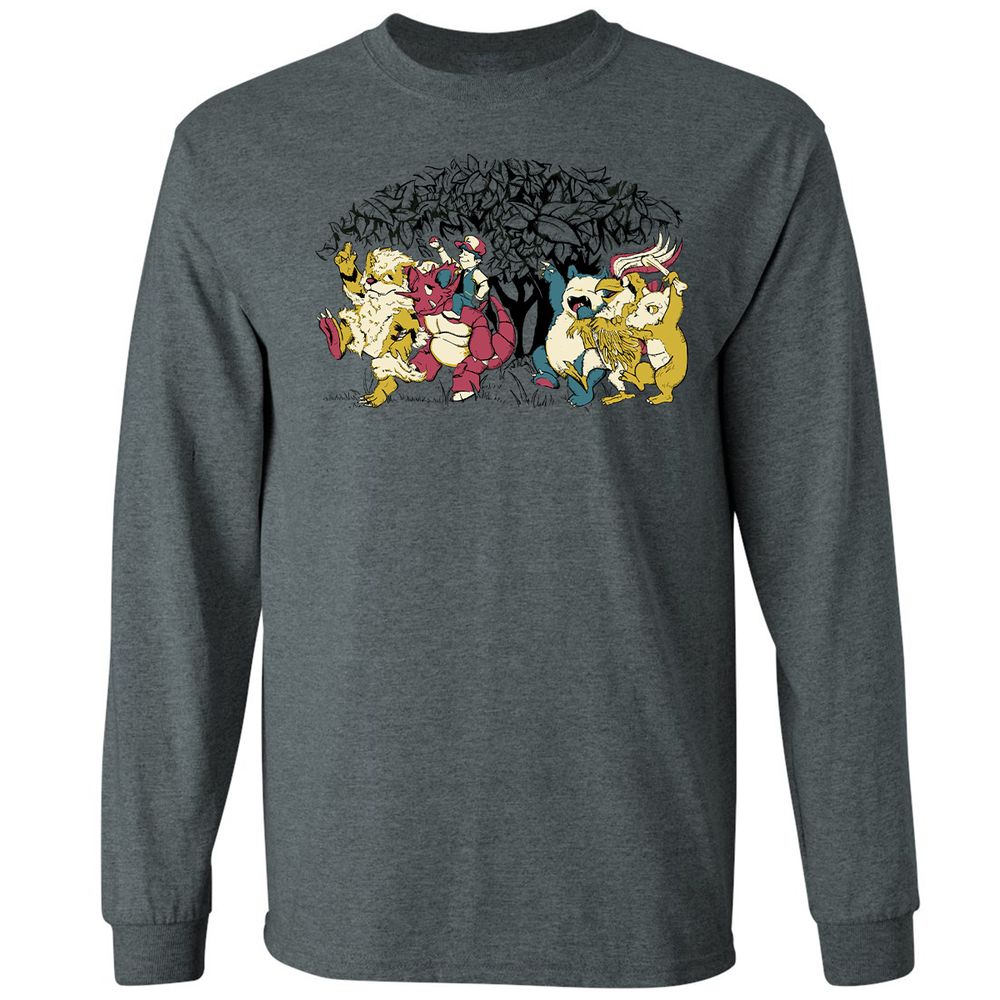 Long Sleeve T-Shirt - 6LA2G7BR - Dark Heather - 15