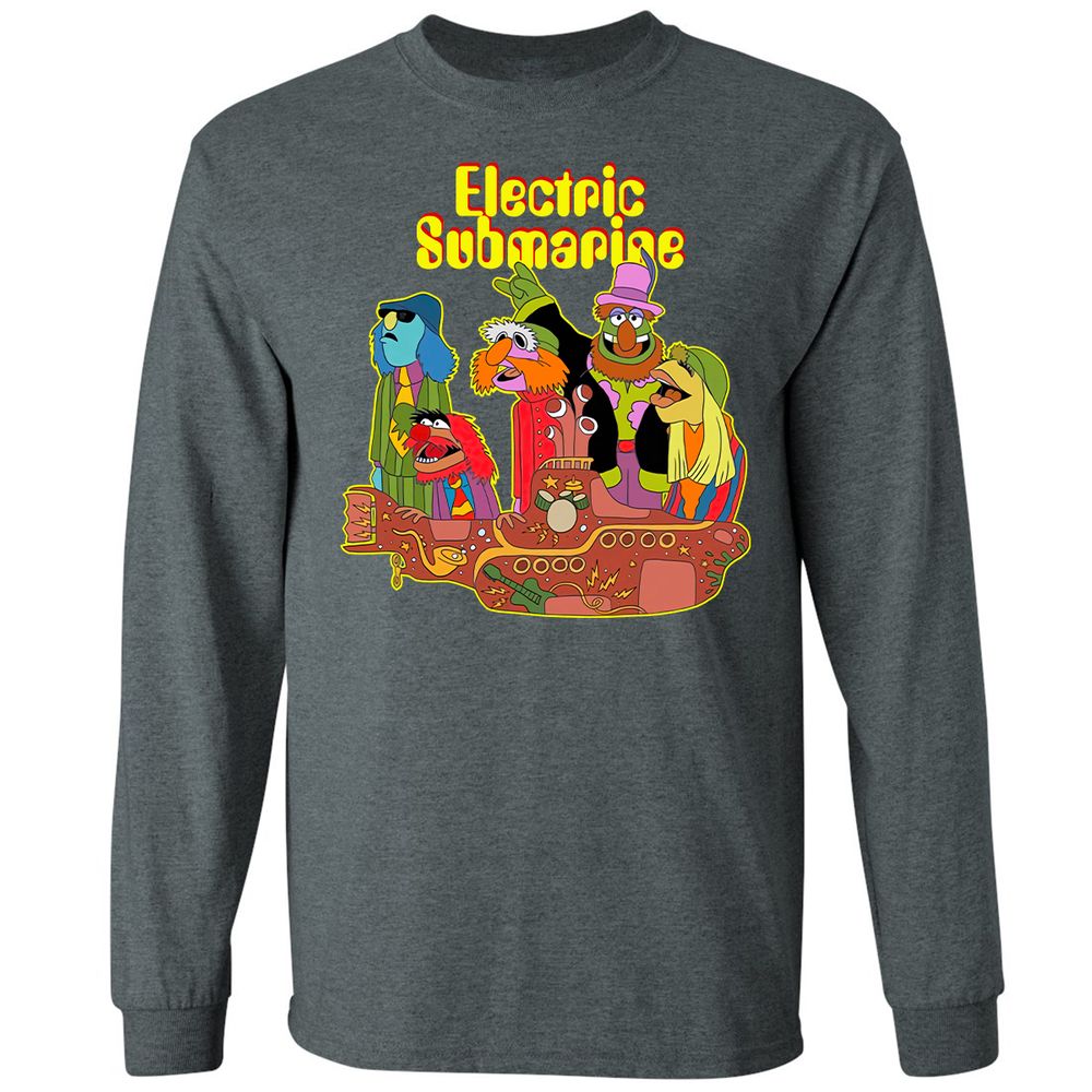 Long Sleeve T-Shirt - ATH94HUB - Dark Heather - 15