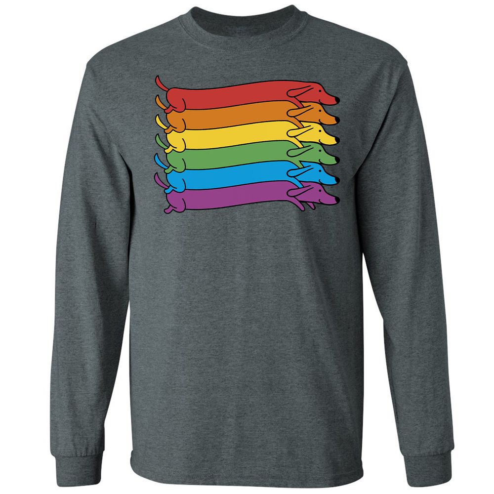 Long Sleeve T-Shirt - H9QWU9MD - Dark Heather - 15