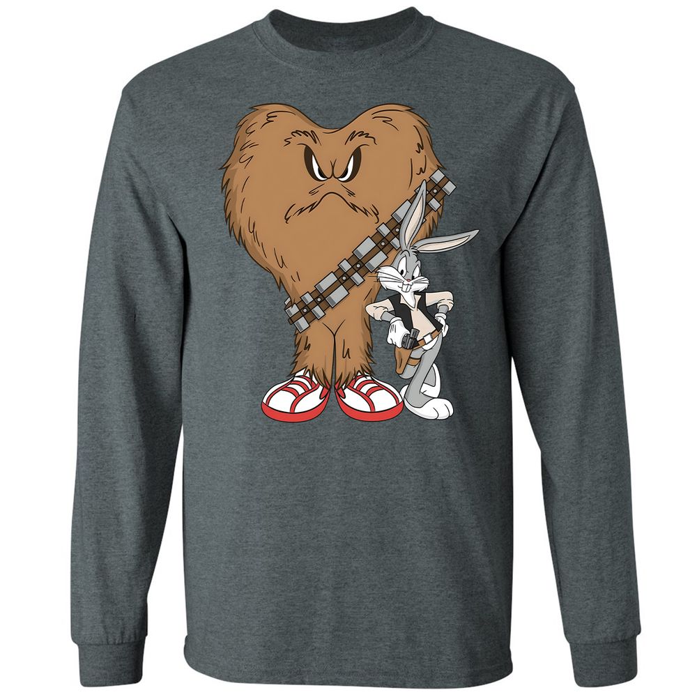 Long Sleeve T-Shirt - FYP5A8FZ - Dark Heather - 15