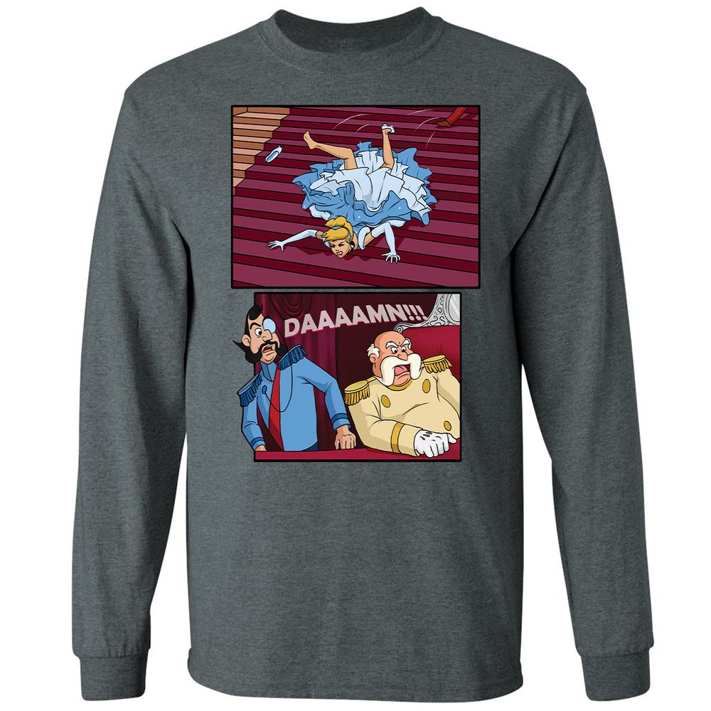 Long Sleeve T-Shirt - ZQMUW51U - Dark Heather - 15