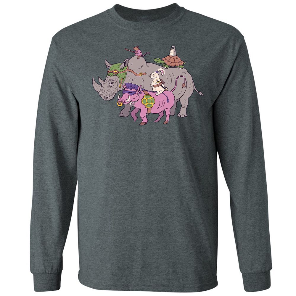Long Sleeve T-Shirt - Z4FGDXWY - Dark Heather - 15
