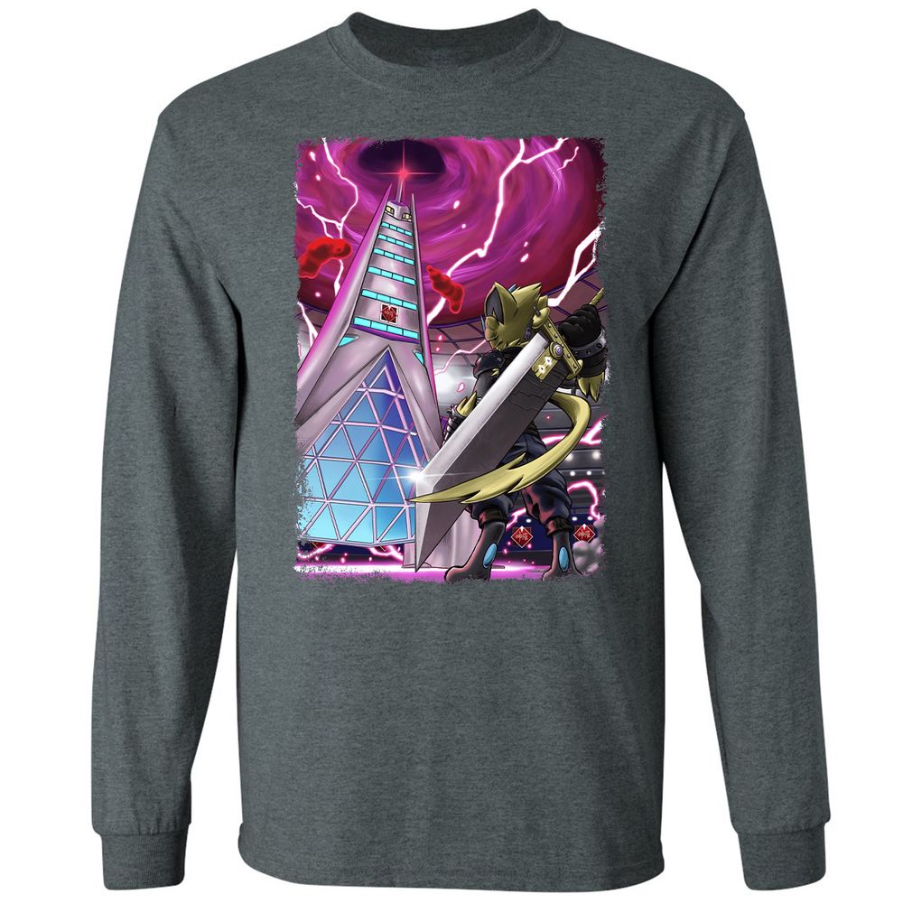 Long Sleeve T-Shirt - 1X5QNJA1 - Dark Heather - 15