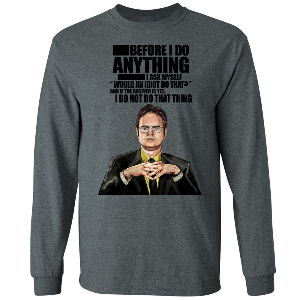 Long Sleeve T-Shirt - LXQ9K539 - Dark Heather - 15