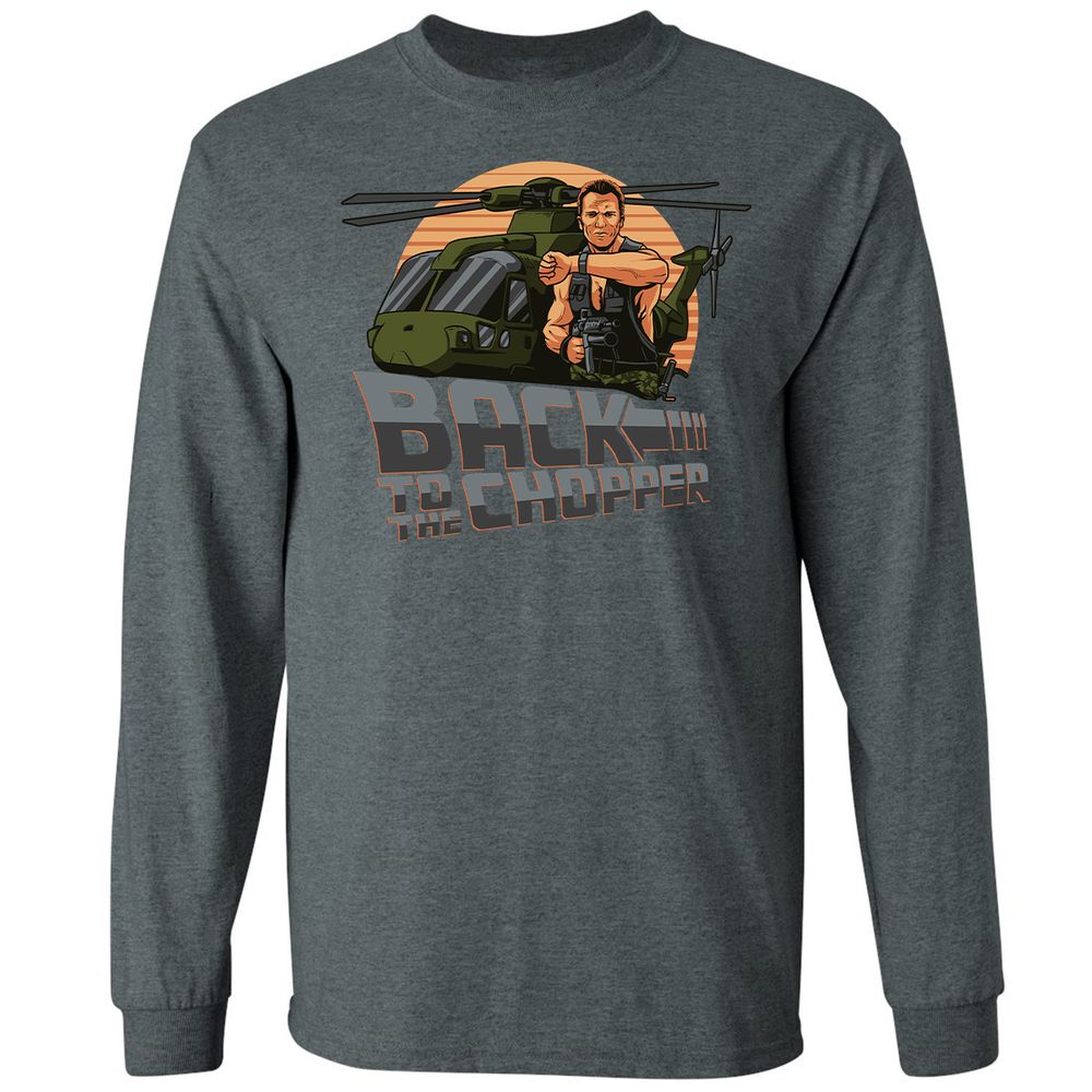Long Sleeve T-Shirt - CW5HDRU7 - Dark Heather - 15