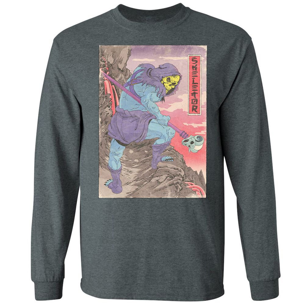 Long Sleeve T-Shirt - GWNTJHEJ - Dark Heather - 15