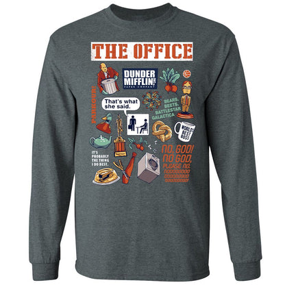 Long Sleeve T-Shirt - G45W1NKZ - Dark Heather - 15