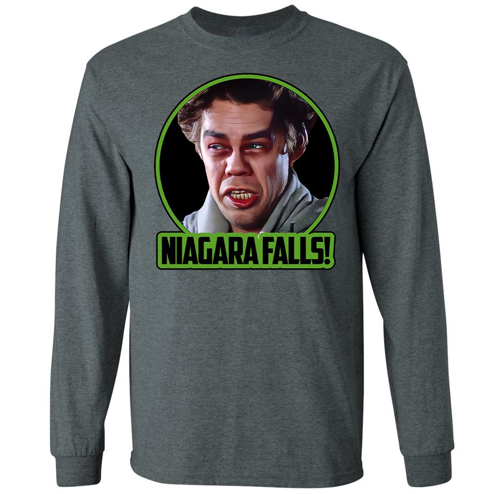 Long Sleeve T-Shirt - HWB9YQ27 - Dark Heather - 15