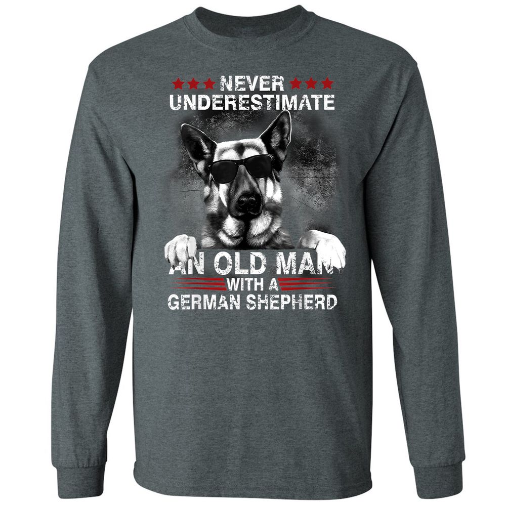 Long Sleeve T-Shirt - Z4V6BKNJ - Dark Heather - 15