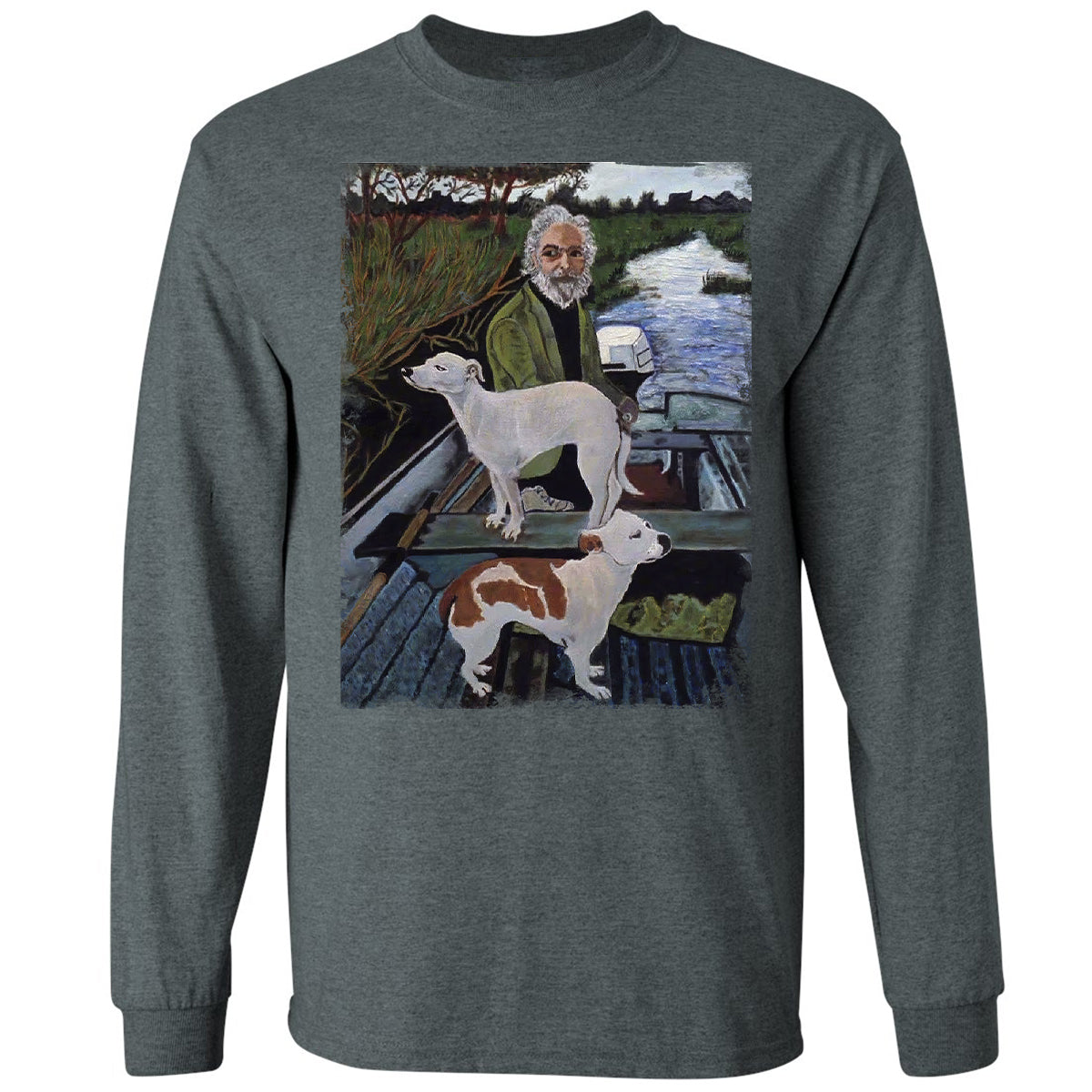 Long Sleeve T-Shirt - FK3TR5C1 - Dark Heather - 15