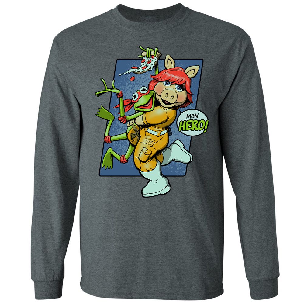 Long Sleeve T-Shirt - RSJXVDEK - Dark Heather - 15