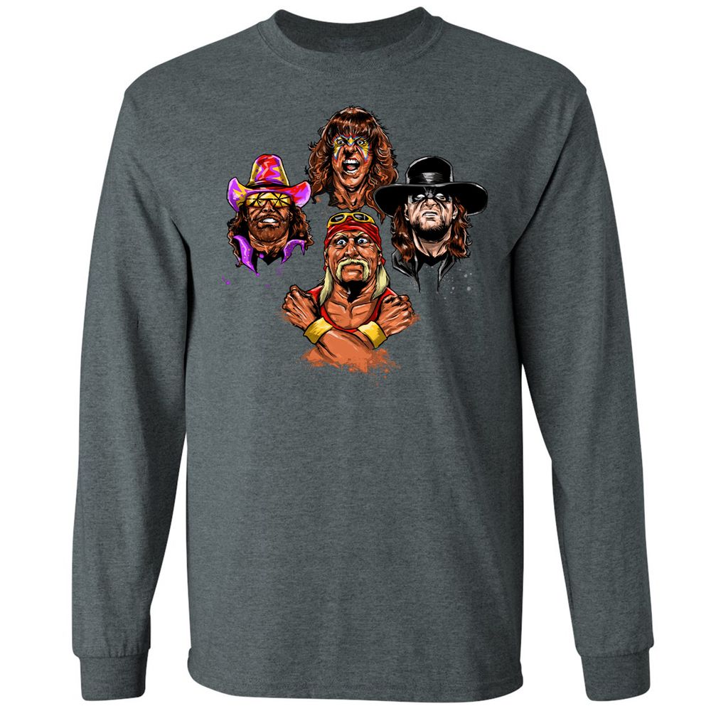 Long Sleeve T-Shirt - HWKATYDF - Dark Heather - 15