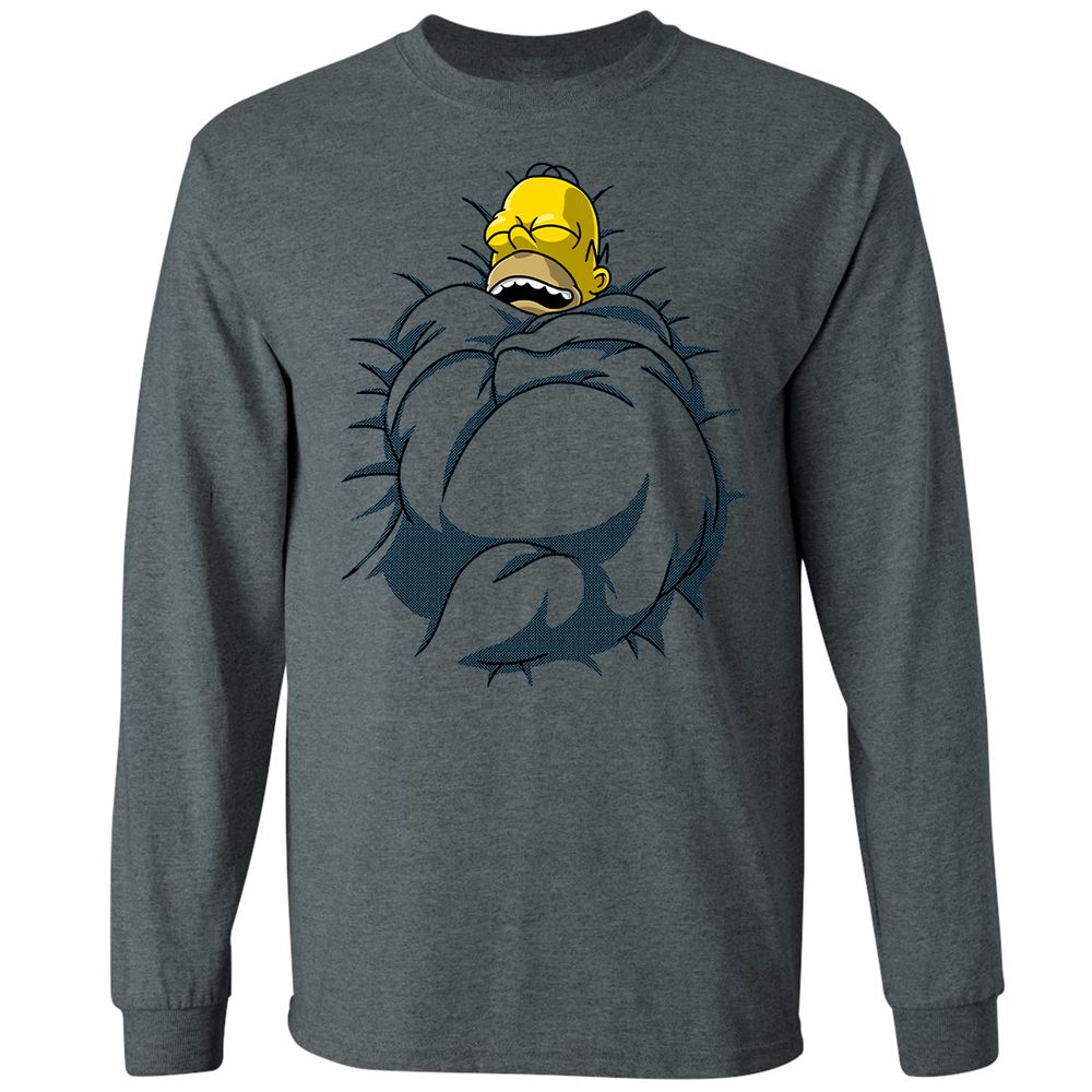 Long Sleeve T-Shirt - LMF734TT - Dark Heather - 15