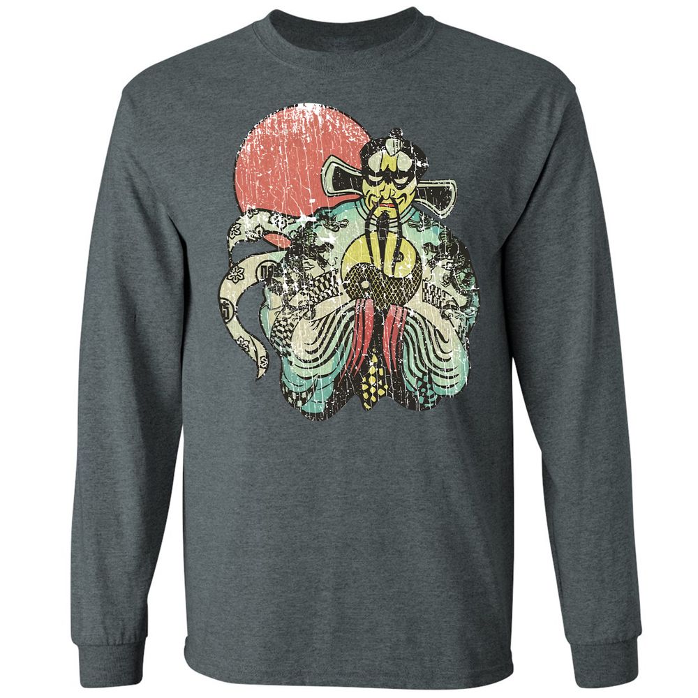 Long Sleeve T-Shirt - 559XGEPQ - Dark Heather - 15